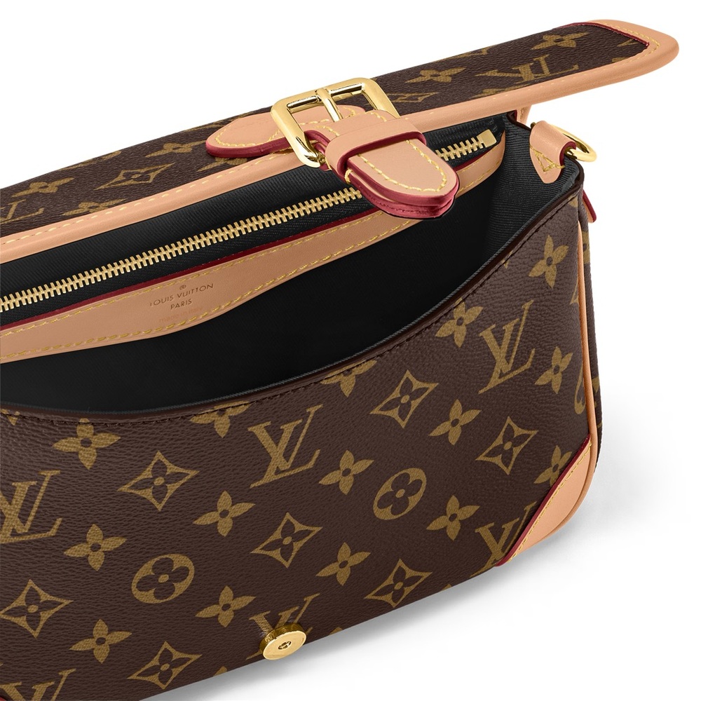 Louis Vuitton LV Monogram Crossbody Shoulder Bag Diane In Excellent Condition - Picture 13 of 16